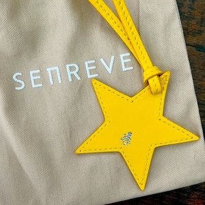 Senreve Yellow Star Charm For Purse Luggage